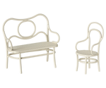 Maileg Cafe Set Mouse Small Off-White S/S 2025