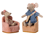 Maileg Folding Chair Mouse Rose S/S 2025