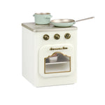 Aizulhomey Oven With Light Dollhouse Miniature