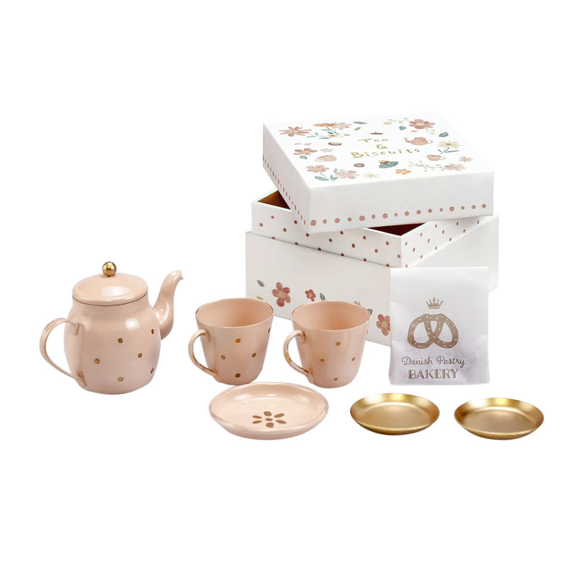 Aizulhomey Tea Pot Set Pink