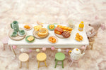 Single Handmade Miniature Polymer Clay Chocolate Croissant Perfect For Maileg Mice