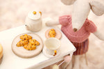 Single Handmade Miniature Polymer Clay Chocolate Croissant Perfect For Maileg Mice
