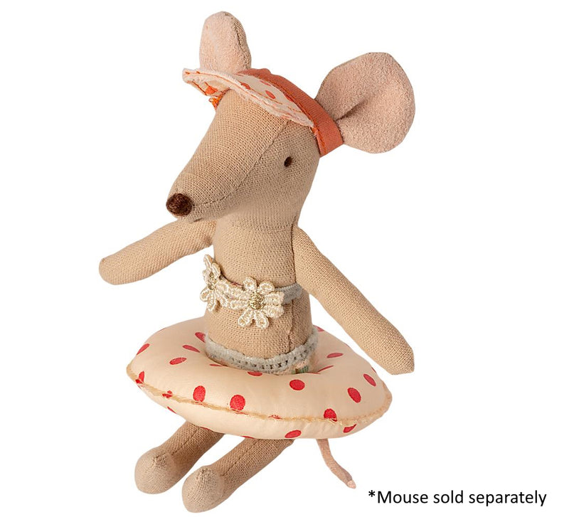 Mouse Floatie Small Red Dot