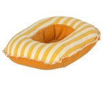 Maileg Rubber Boat Small Yellow Stripes