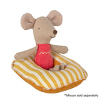 Maileg Rubber Boat Small Yellow Stripes