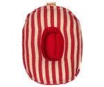 Maileg Rubber Boat Small Red Stripes