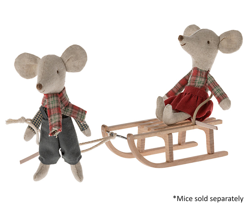 Maileg Sled Mouse F/W 2024