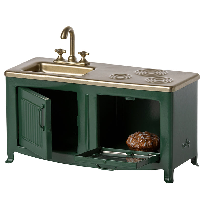 Maileg Kitchen for Mouse Dark Green