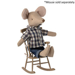 Maileg Rocking Chair Mouse Light Brown