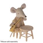 Maileg Table And Stool Set Mouse