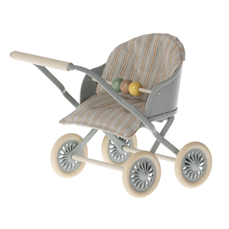 Maileg Stroller Baby Baby Blue