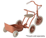 Maileg Tricycle Trailer Mouse Coral 2024 PRE ORDER ONLY