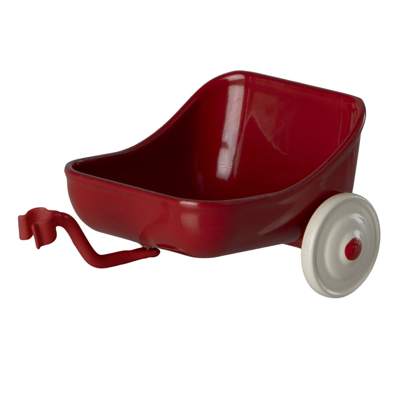 Maileg Tricycle Trailer Mouse Red 2024 PRE ORDER ONLY