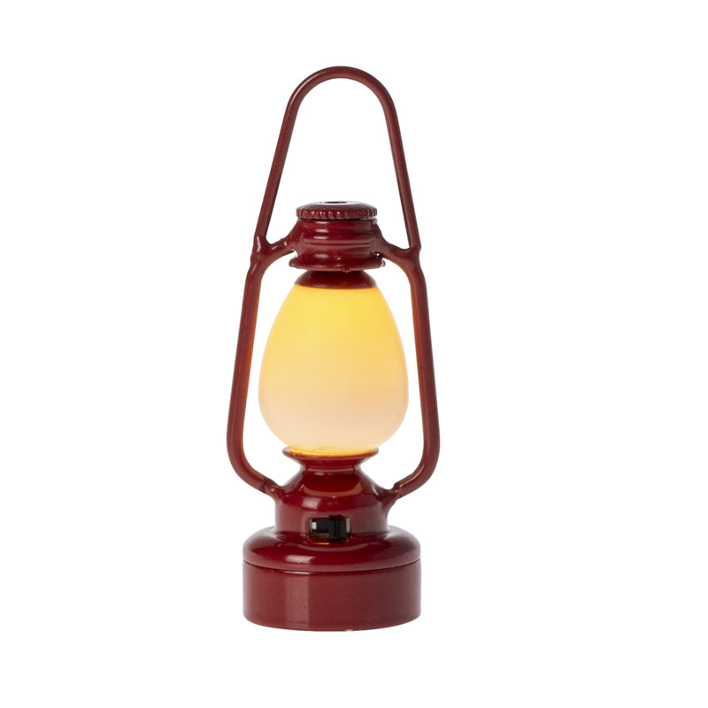 Maileg Vintage Lantern Mouse Red F/W 2024