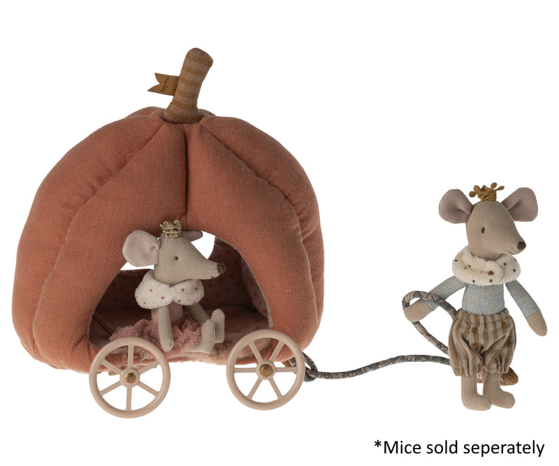 Maileg Pumpkin Carriage Mouse 2024 PRE ORDER ONLY