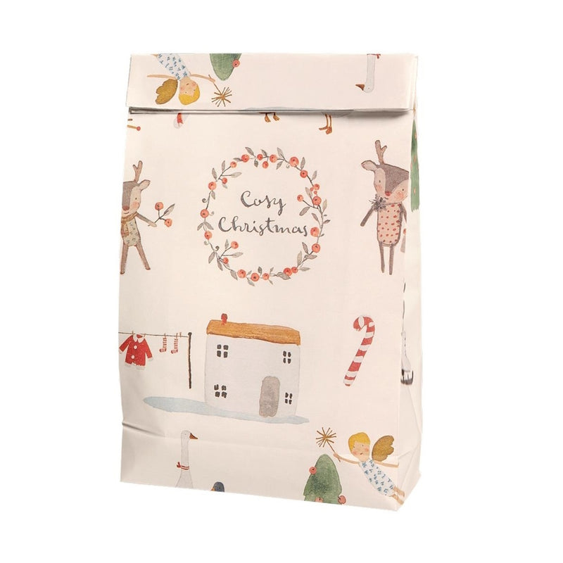 Maileg Gift Bag Cosy Christmas White F/W 2024
