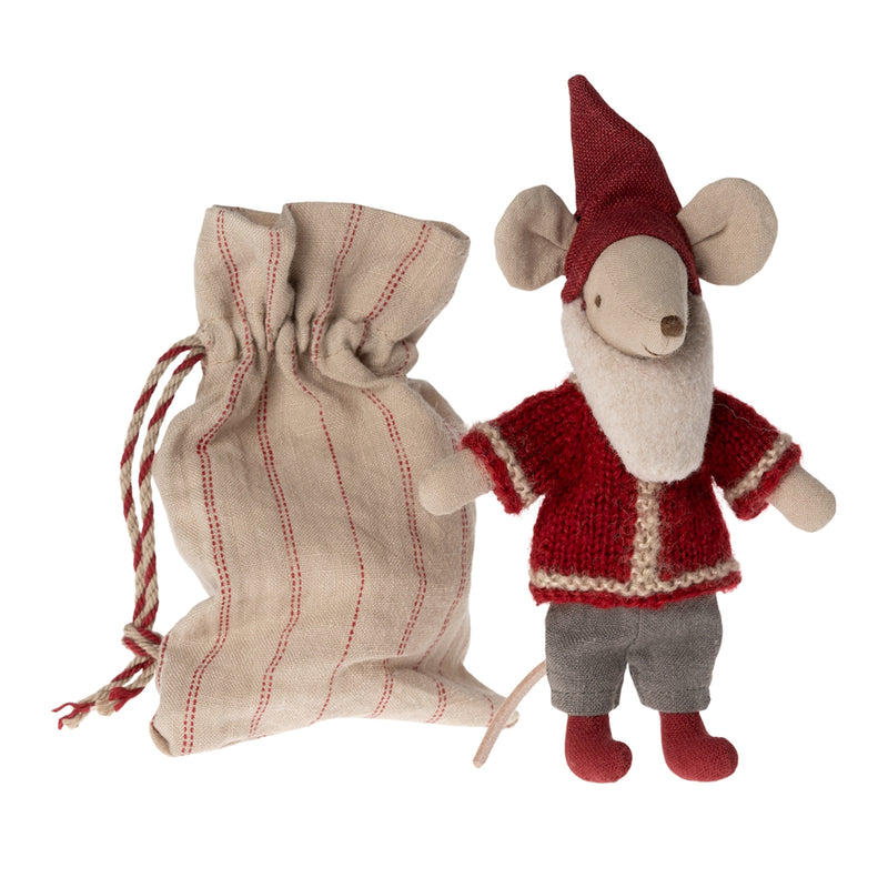 Maileg Santa Mouse With House New 2023