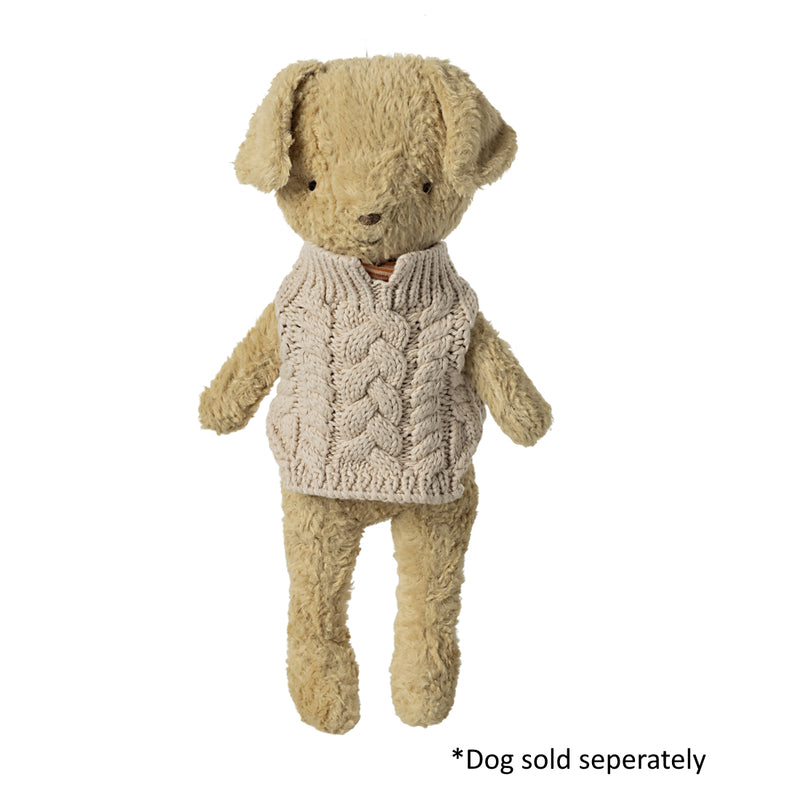 Maileg Puppy Supply Sweater Sand F/W 2024