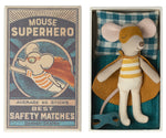 Maileg Super Hero Mouse in Matchbox New 2023