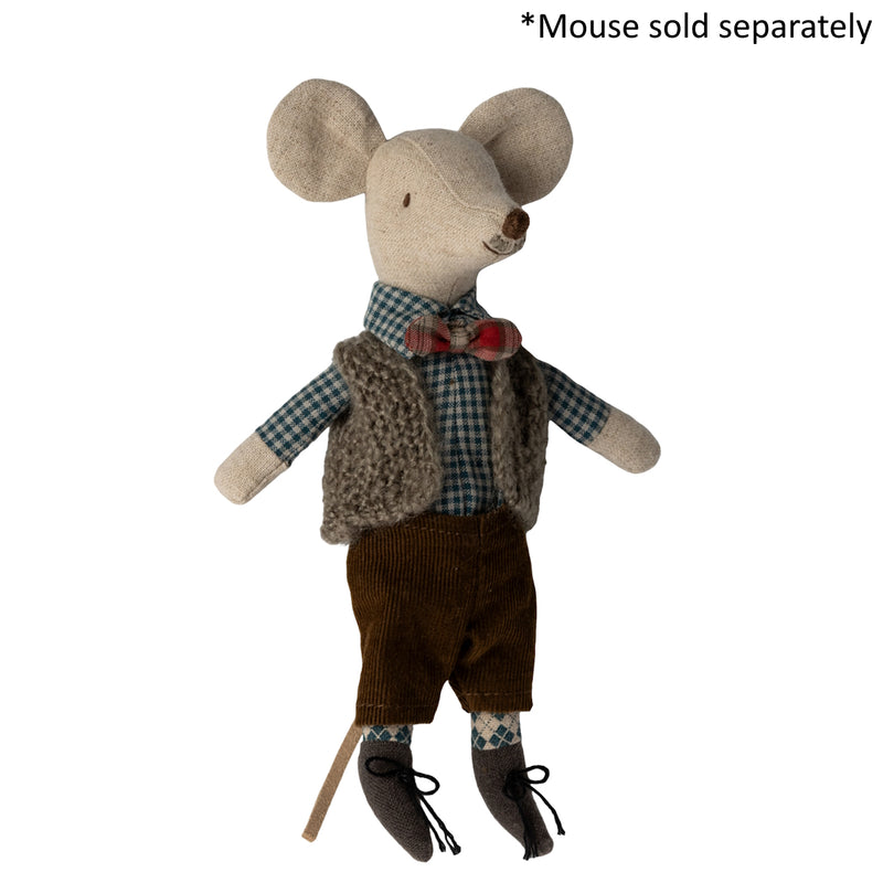 Maileg Vest and Pants for Grandpa Mouse