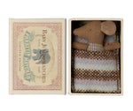 Maileg Sleepy Wakey Baby Mouse In Rose
