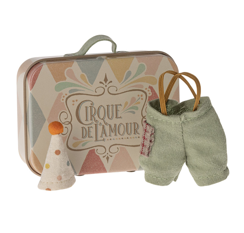Maileg Clown Clothes In Suitcase Little Brother