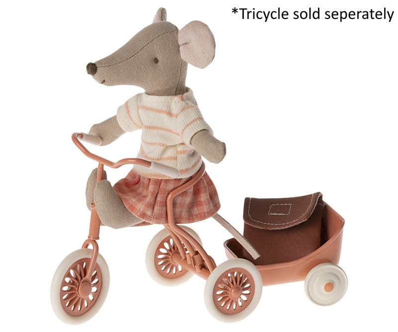 Maileg Tricycle Mouse Big Sister Coral 2024 PRE ORDER ONLY