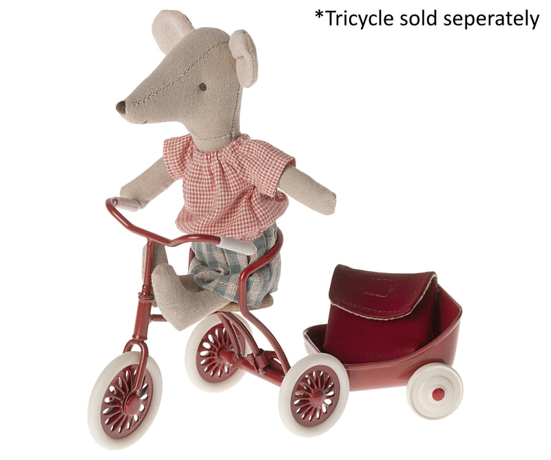Maileg Tricycle Mouse Big Sister Red 2024 PRE ORDER ONLY