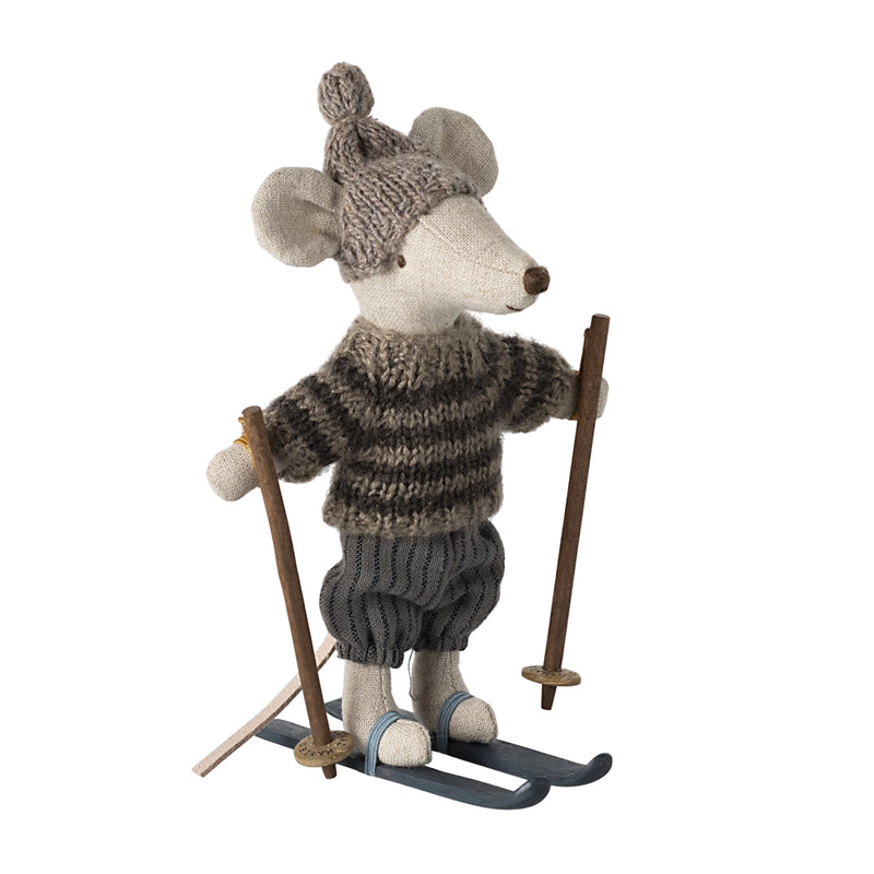 Maileg Winter Mouse Big Brother Ski Set F/W 2024