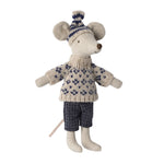 Maileg Winter Mouse Dad Ski Set F/W 2024