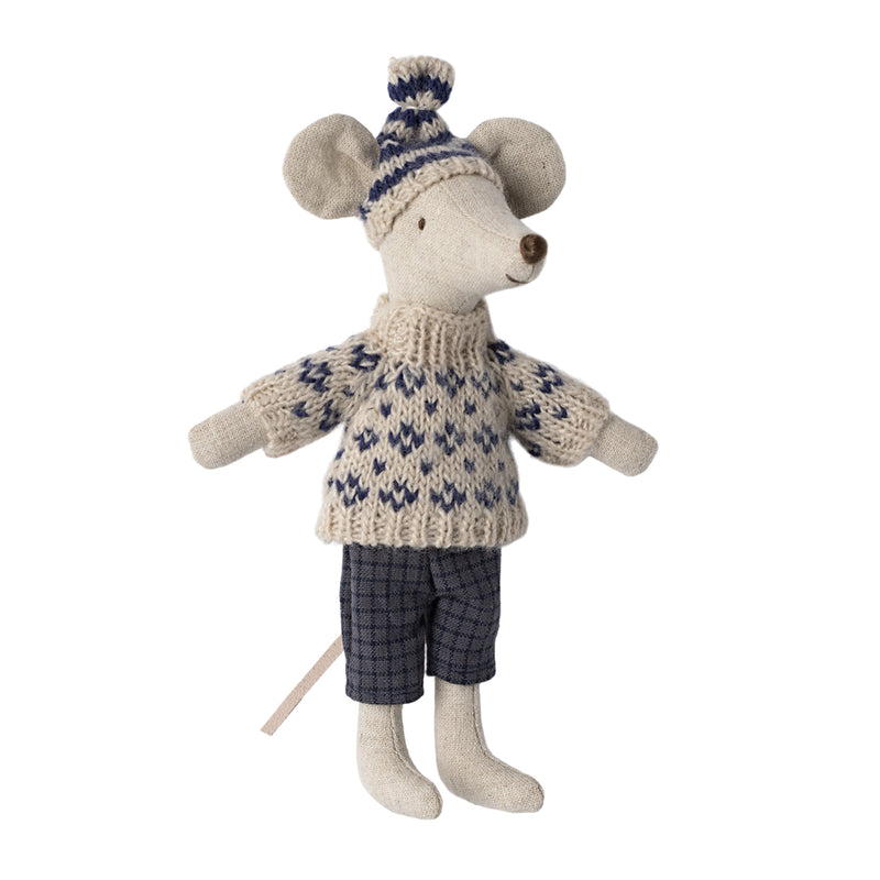 Maileg Winter Mouse Dad Ski Set F/W 2024