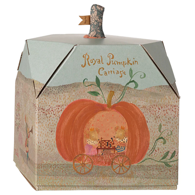 Maileg Pumpkin Carriage Mouse 2025
