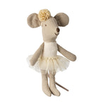 Maileg Ballerina Mouse Little Sister Off White F/W 2024