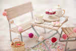 Handmade Miniature Party Decoration Pom Pom Garland Valentine Perfect For Your Maileg Mice