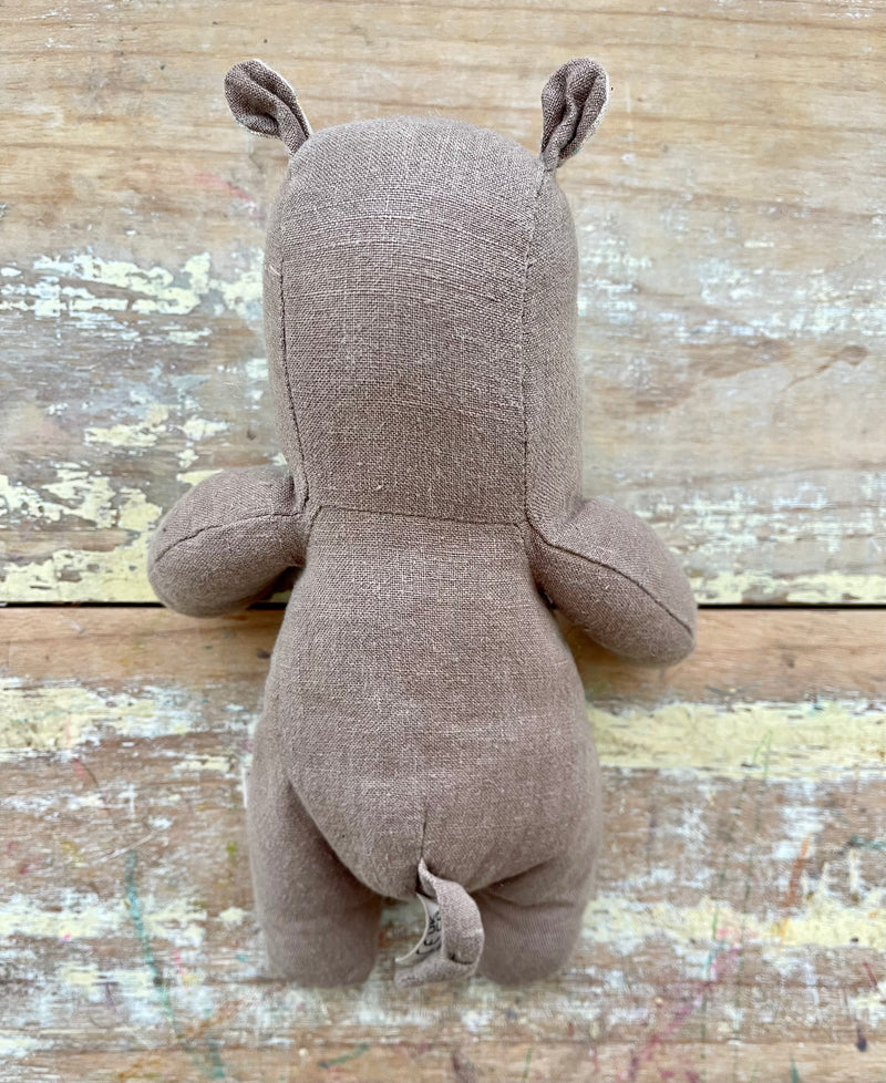 SALE 50% OFF Maileg Safari Friends Small Rhino Chocolate