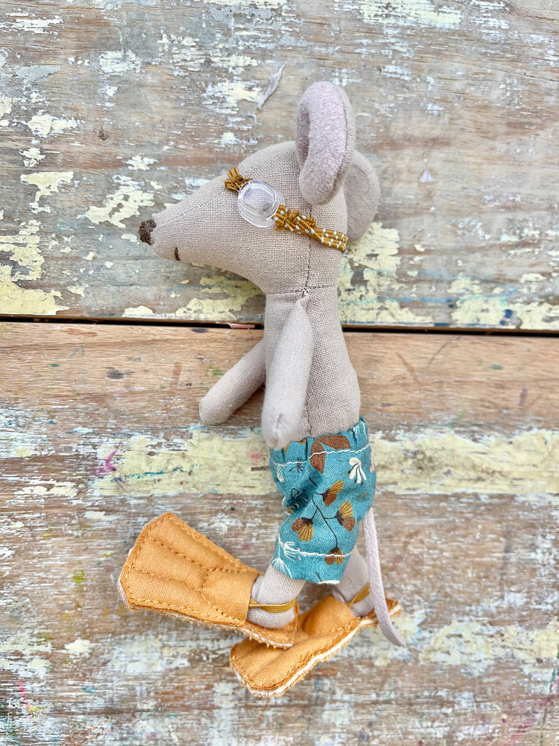 SALE 40% OFF Maileg Beach Mouse Big Brother In Cabin