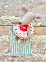 SALE 40% OFF Maileg Beach Little Sister Mouse In Cabin