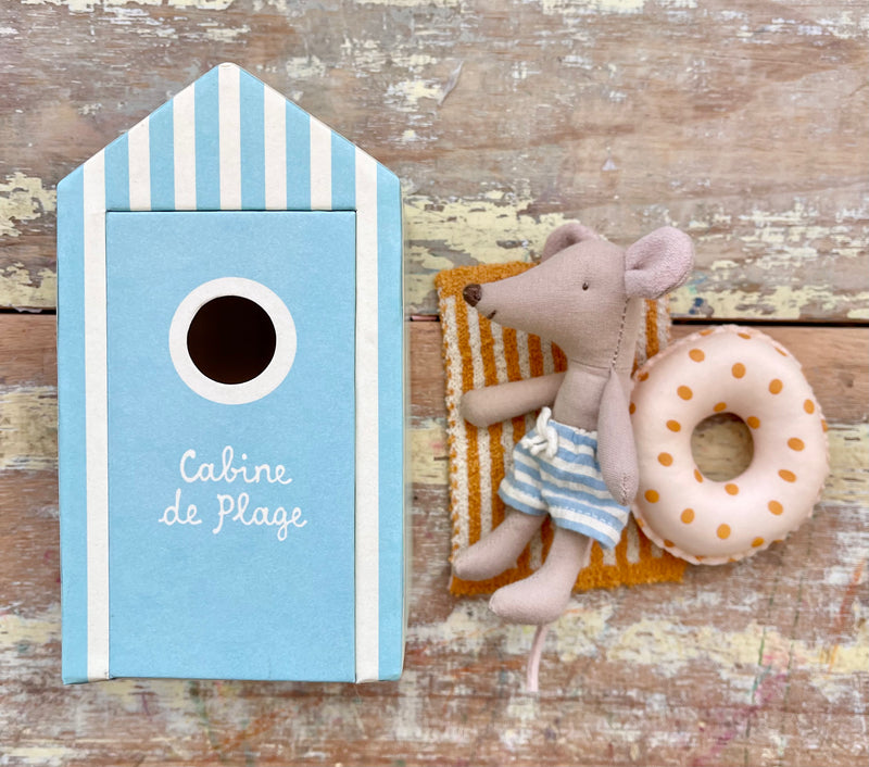SALE 40% OFF Maileg Beach Little Brother Mouse In Cabin