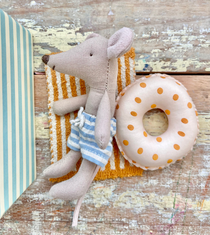 SALE 40% OFF Maileg Beach Little Brother Mouse In Cabin