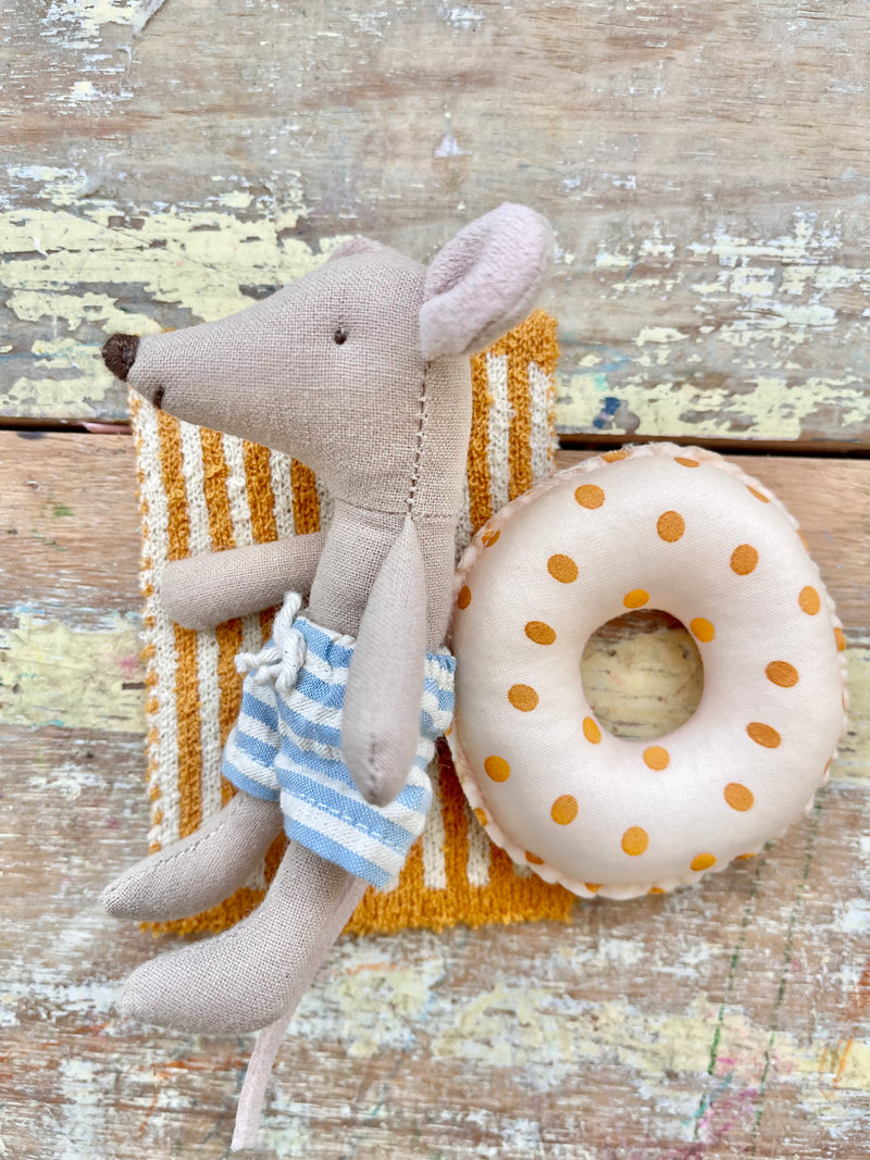 SALE 40% OFF Maileg Beach Little Brother Mouse In Cabin