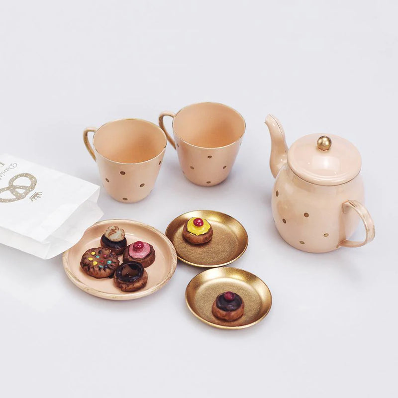 Aizulhomey Tea Pot Set Pink