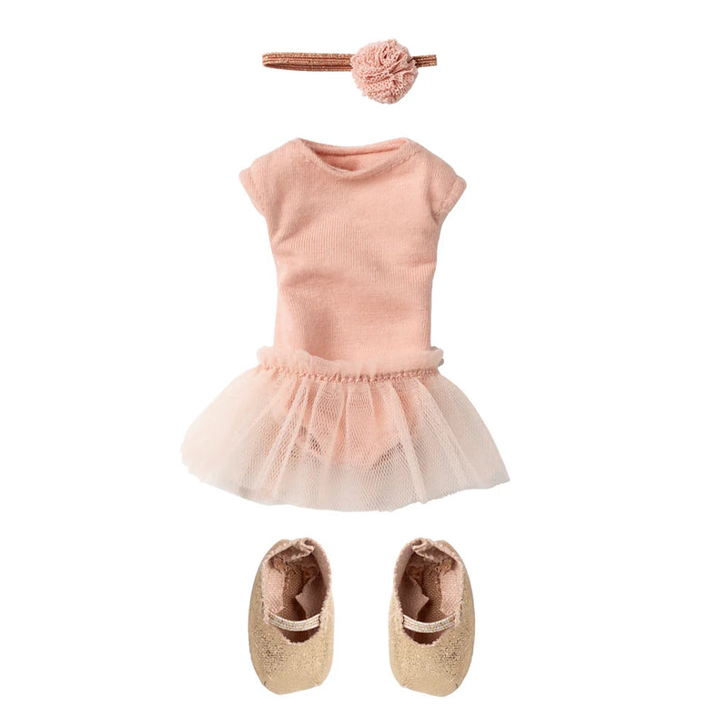Maileg Ballet Suit and Skirt Rose Size 2 S/S 2025