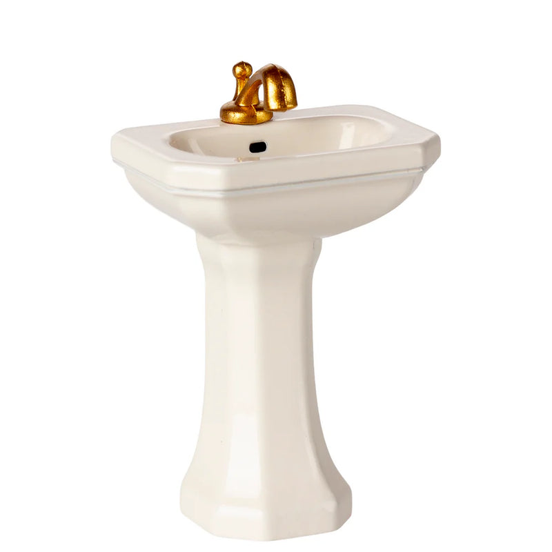 Maileg Bathroom Sink Mouse Off White F/W 2025 PRE ORDER ONLY