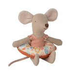 Maileg Beach Mouse Little Sister with Float Flower S/S 2025 PRE ORDER ONLY