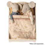 Maileg Bed Mouse Wooden Off White PRE ORDER ONLY