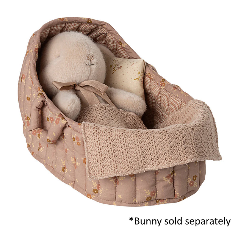 Maileg Carry Cot Large Rose S/S 2025 PRE ORDER ONLY