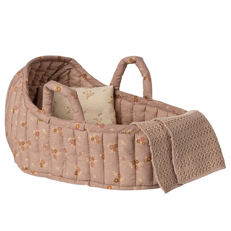 Maileg Carry Cot Large Rose S/S 2025 PRE ORDER ONLY