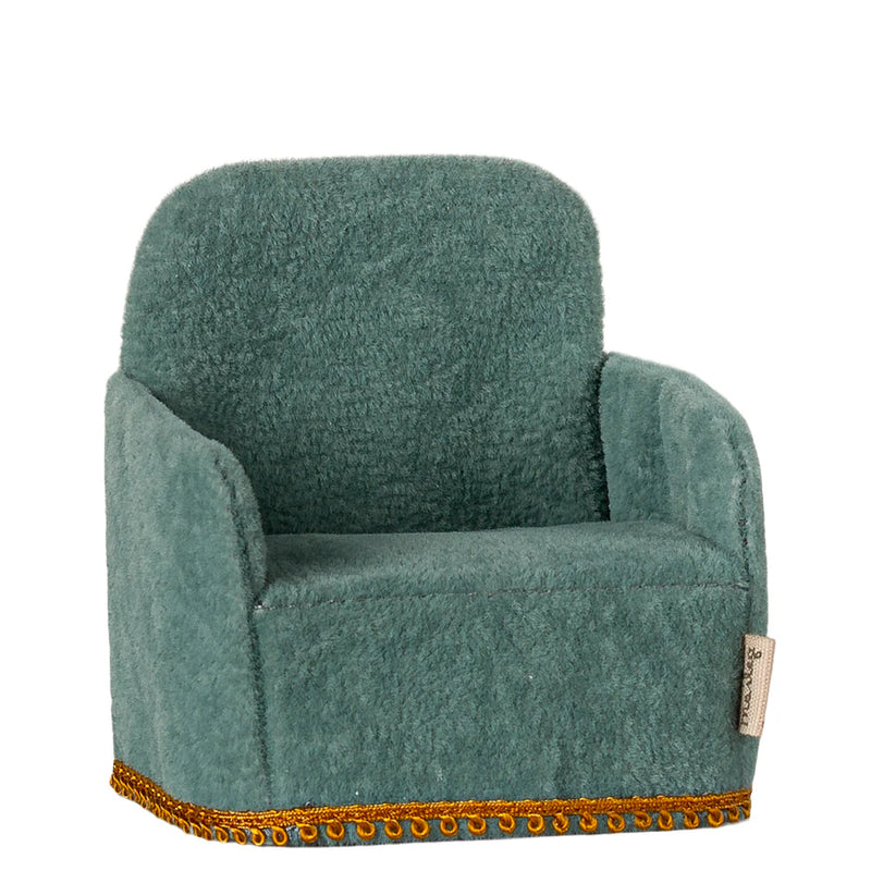 Maileg Folding Chair Mouse Mint S/S 2025