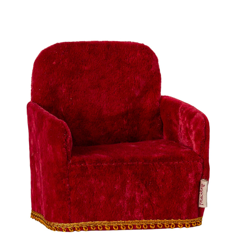 Maileg Folding Chair Mouse Red S/S 2025