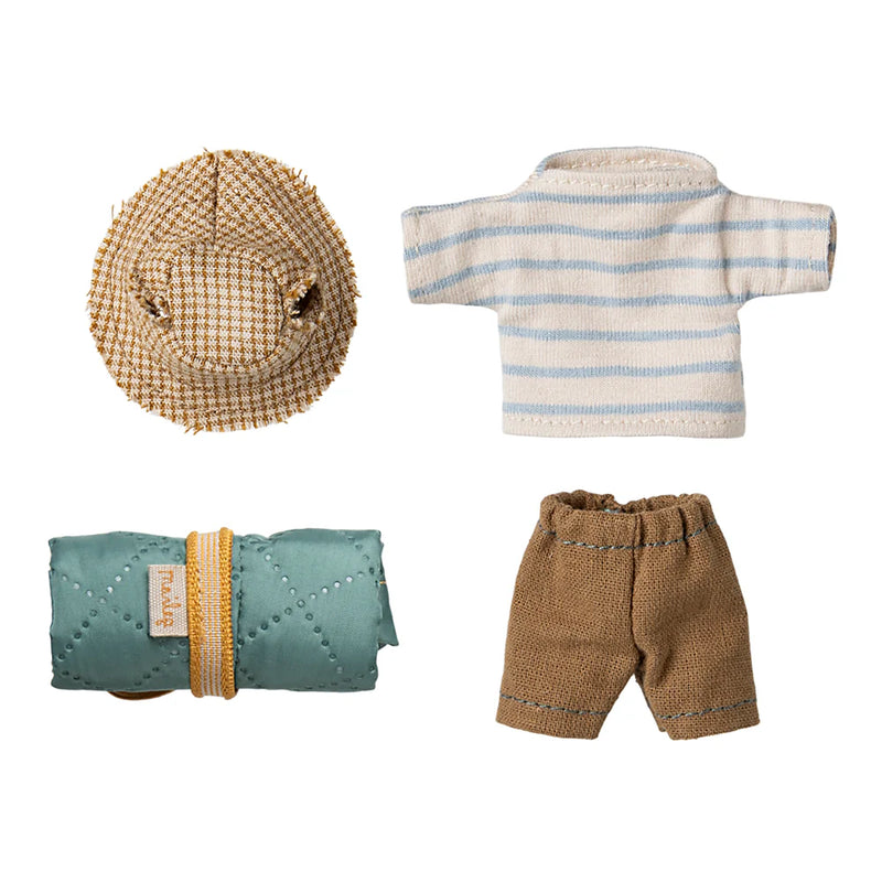 Maileg Hiker Mouse Big Brother Stripes S/S 2025